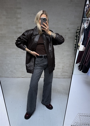 Royal Leather jakke Mole Copenhagen Muse 